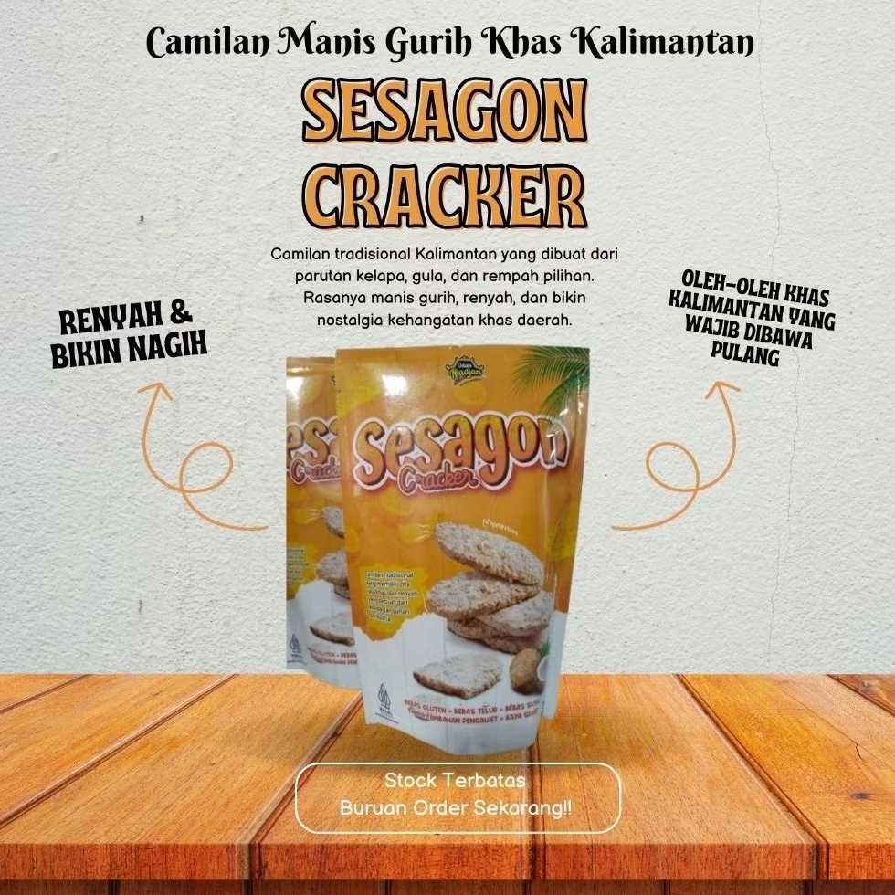 

Sesagon Cracker – Camilan Manis Gurih Khas Kalimantan