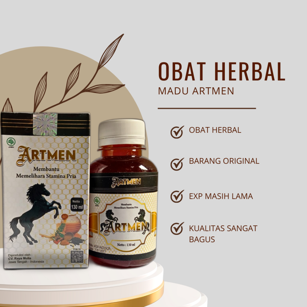 Madu Herbal Madu Artmen Stamina Pria Dewasa Bpom Cod Obat Herbal