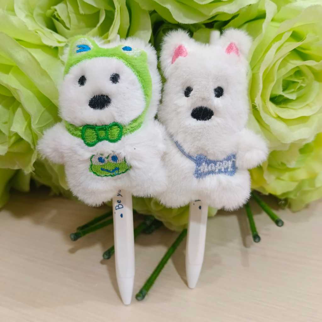 

Pink Ocean Pulpen Pena Munro Doll Dua Beruang Lucu dan Gemes dengan Desain Kreatif dan Warna Menarik untuk Stationery Anda