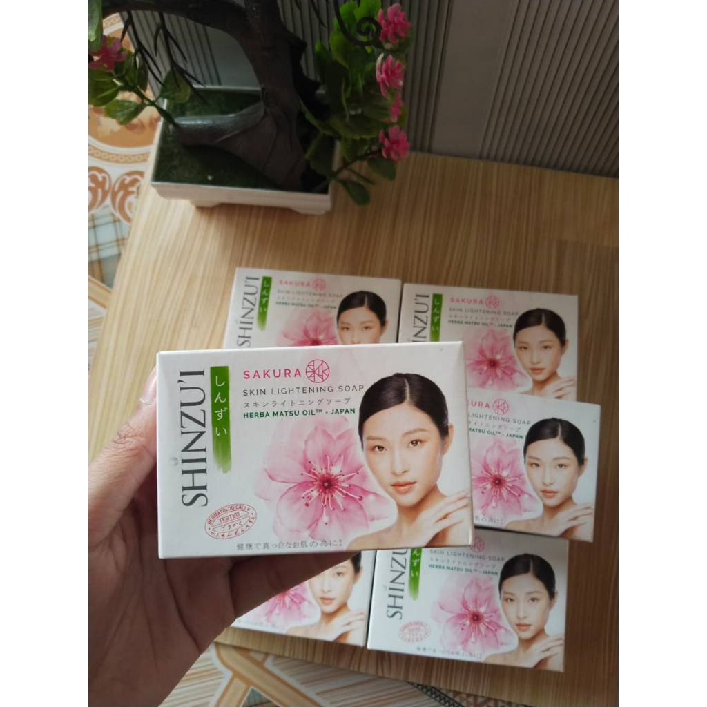SHINZUI SABUN BATANG  / SABUN BATANG SHINZUI / SHINZUI SKIN LIGHTENING BAR SOAP
