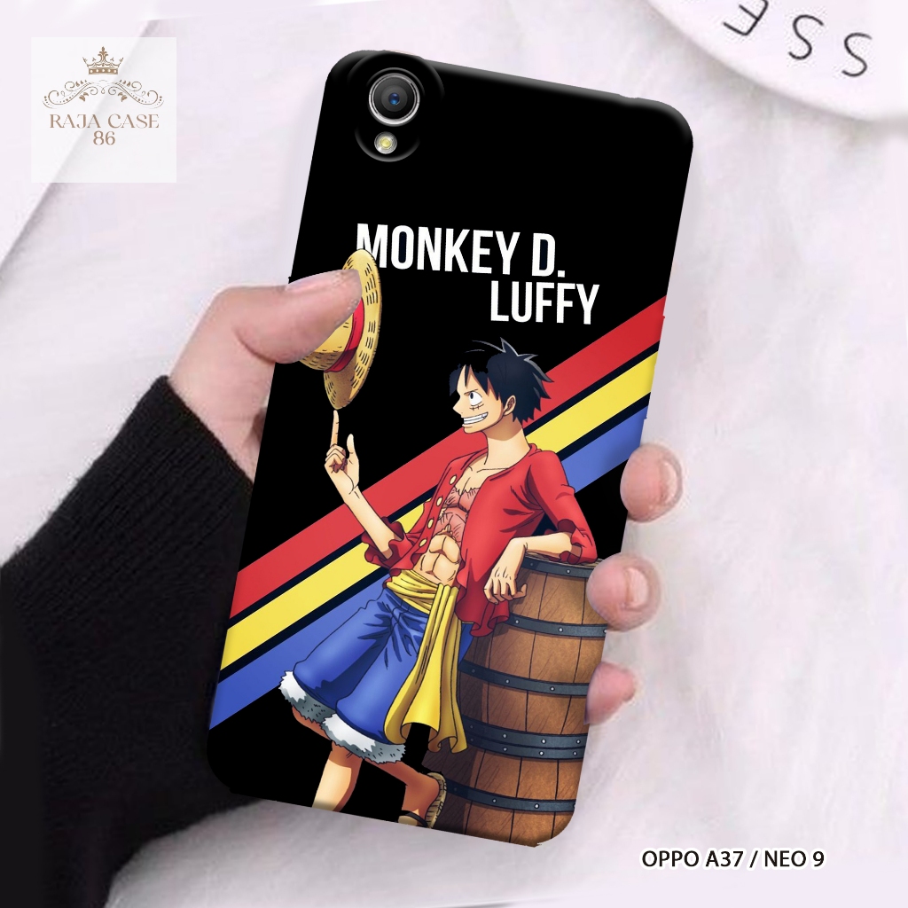 Case Oppo A37 / Oppo Neo 9 - Rajacase - casing Oppo A37 - Motif case Anime - Pelindung handphone - O