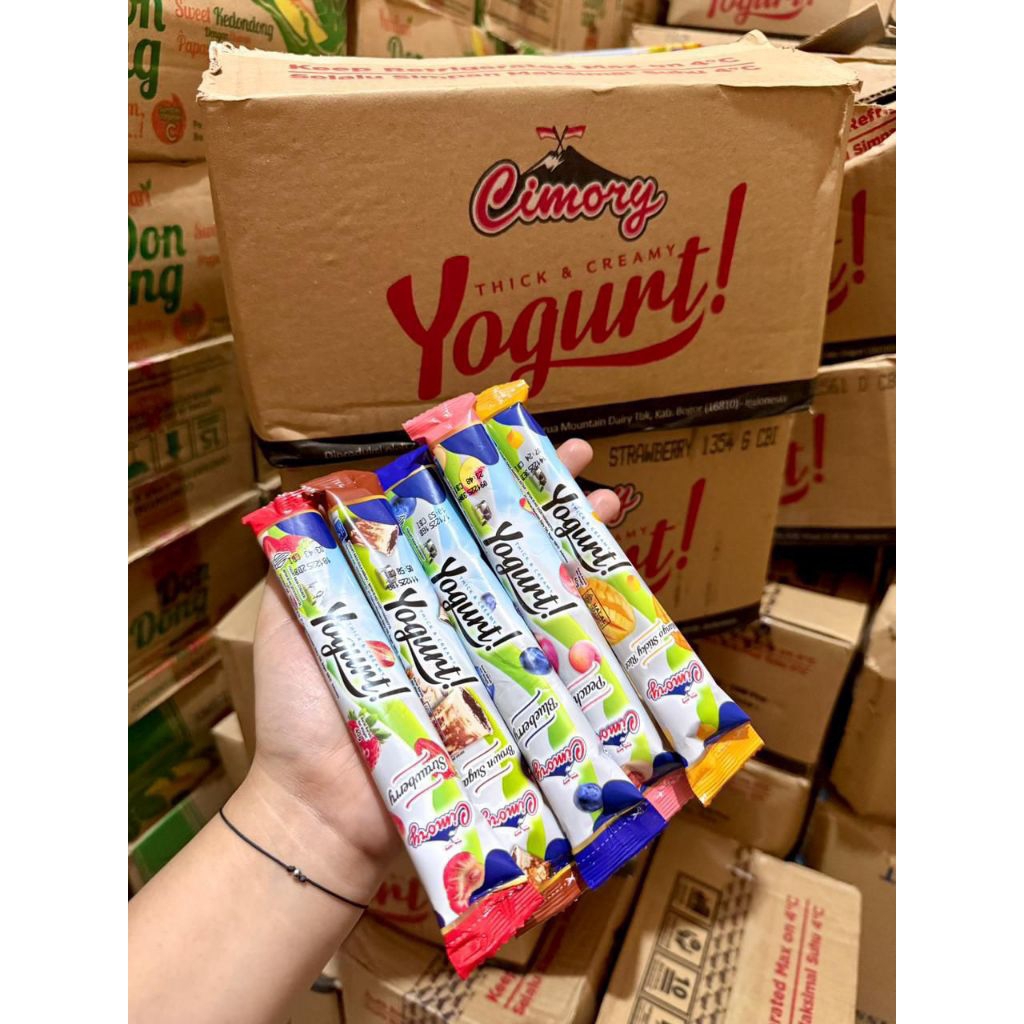 

Cimory stick 40gr Kartonan (isi 100) Exp Fresh