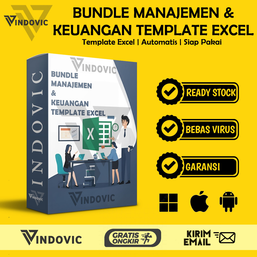 [T0344] BUNDLE MANAJEMEN & KEUANGAN TEMPLATE EXCEL