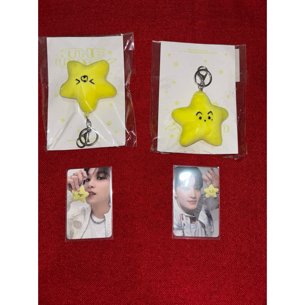 ready stock md starfish doll keyring nct haechan mark fullset unsealed