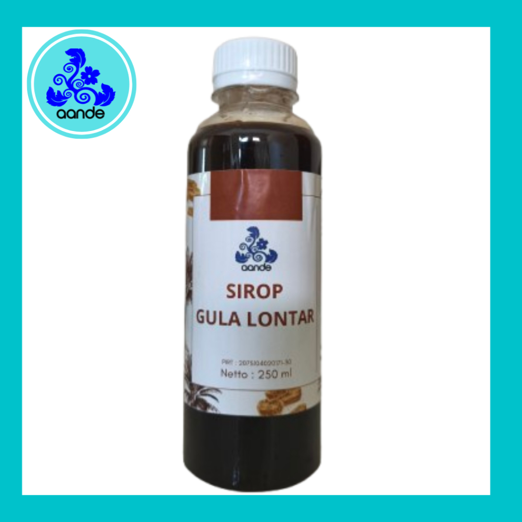 Gula Lontar Cair / Sirop Gula Lontar Aande 250 ml