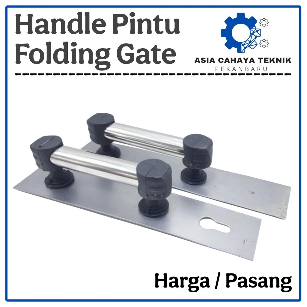Handel Handle Stainless Combined Gagang Tarikan Pintu Ruko Folding Gate Besi Harga/Pasang