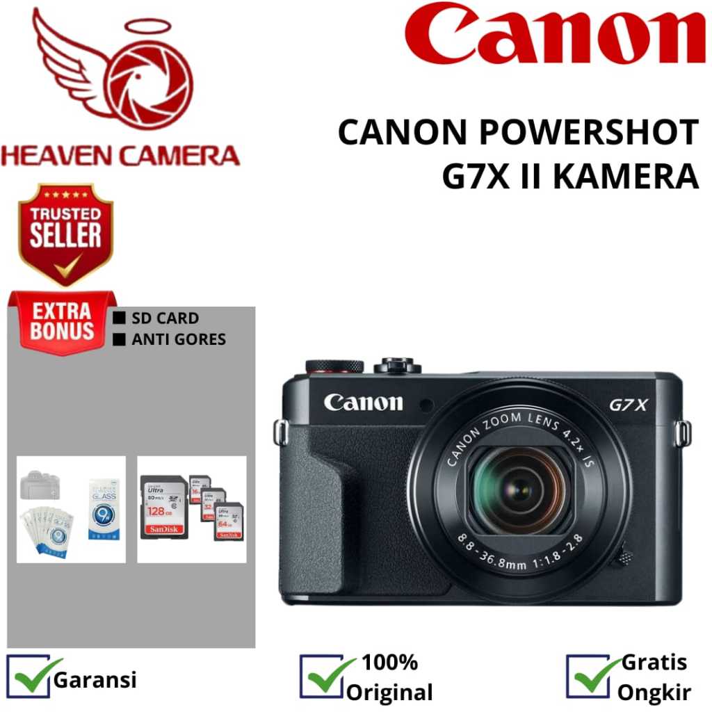 CANON POWERSHOT G7X II / CANON POWERSHOT G7X MARK II / CANON G7X II