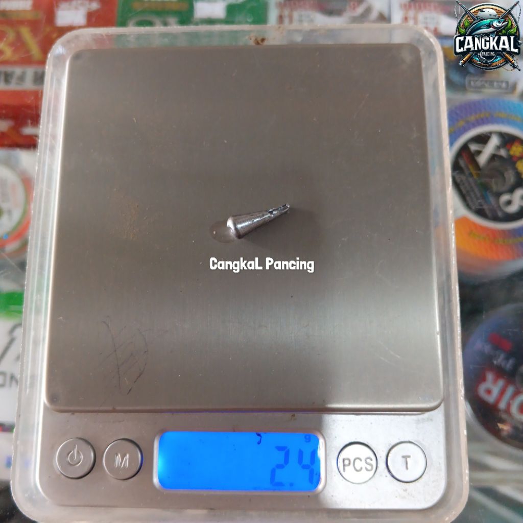 Timah pancing kerucut / timah udang 01