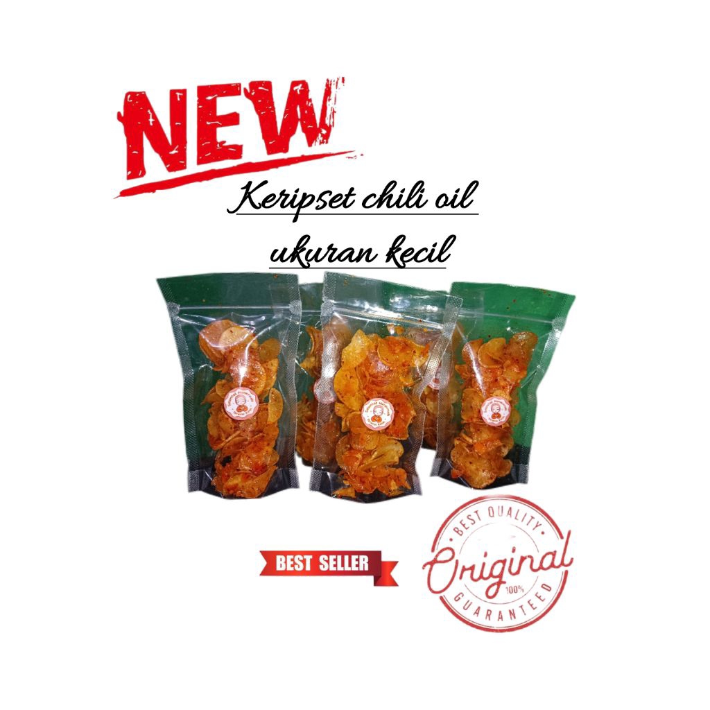 

(COD TERLARIS) keripset chili oil Ukuran 10x17,6
