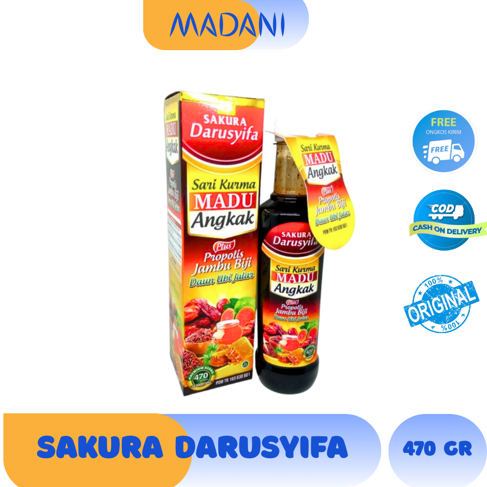 

Sari Kurma Madu Angkak Darusyifa | Untuk Menaikan Trombosit - 470grm Original