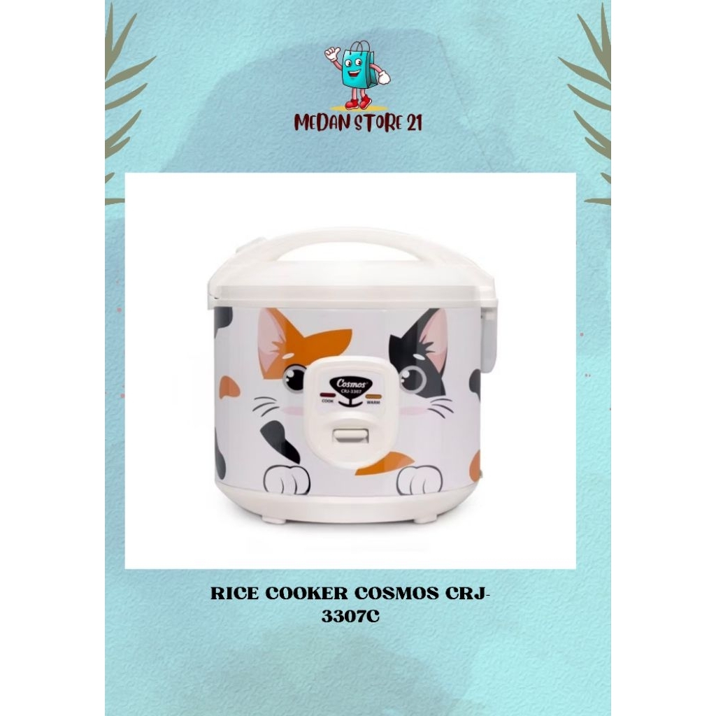 RICE COOKER COSMOS CRJ-3307C/CRJ-3307K/CRJ-3307T