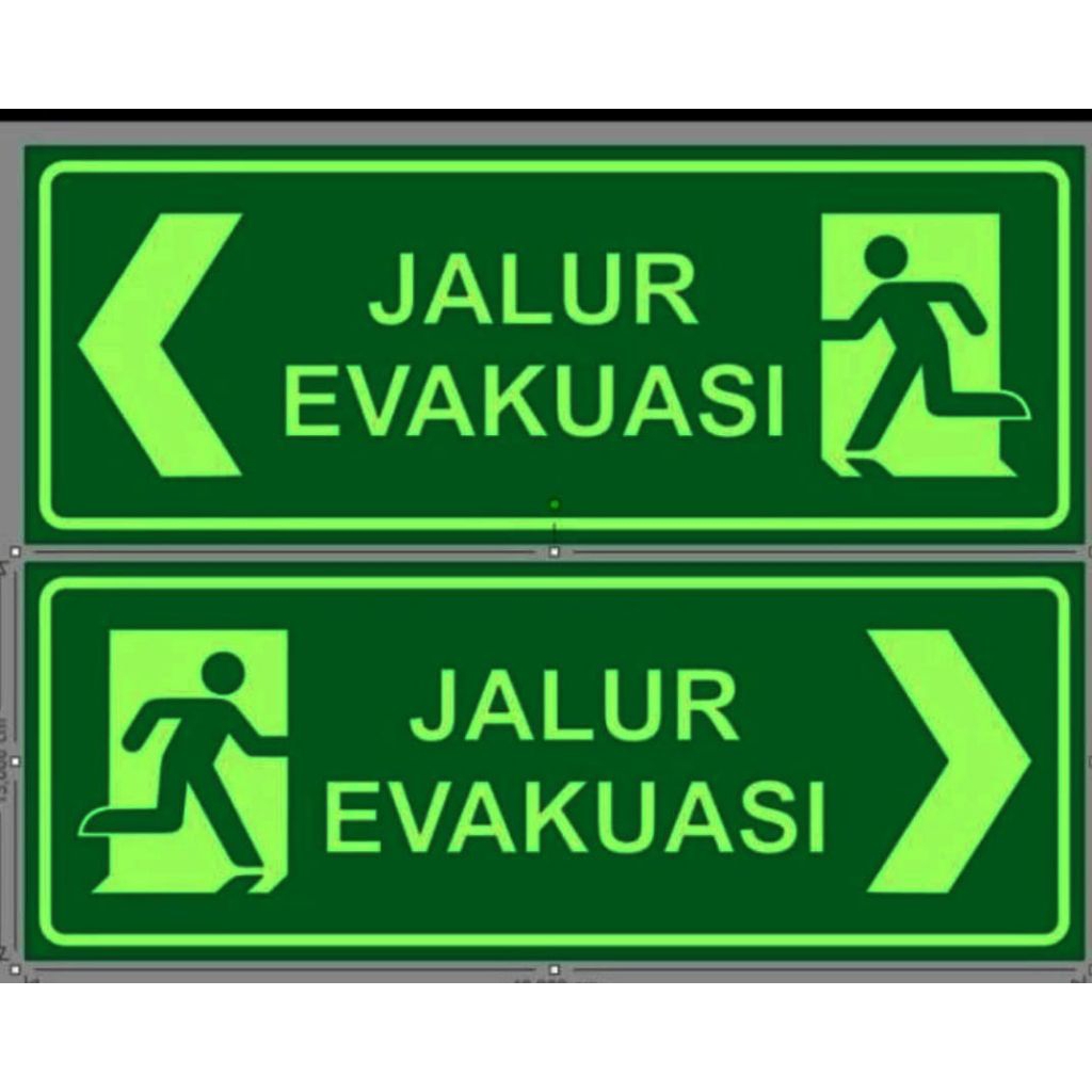 

STIKER JALUR EVAKUASI PANAH ( GLOW IN THE DARK )10X30CM