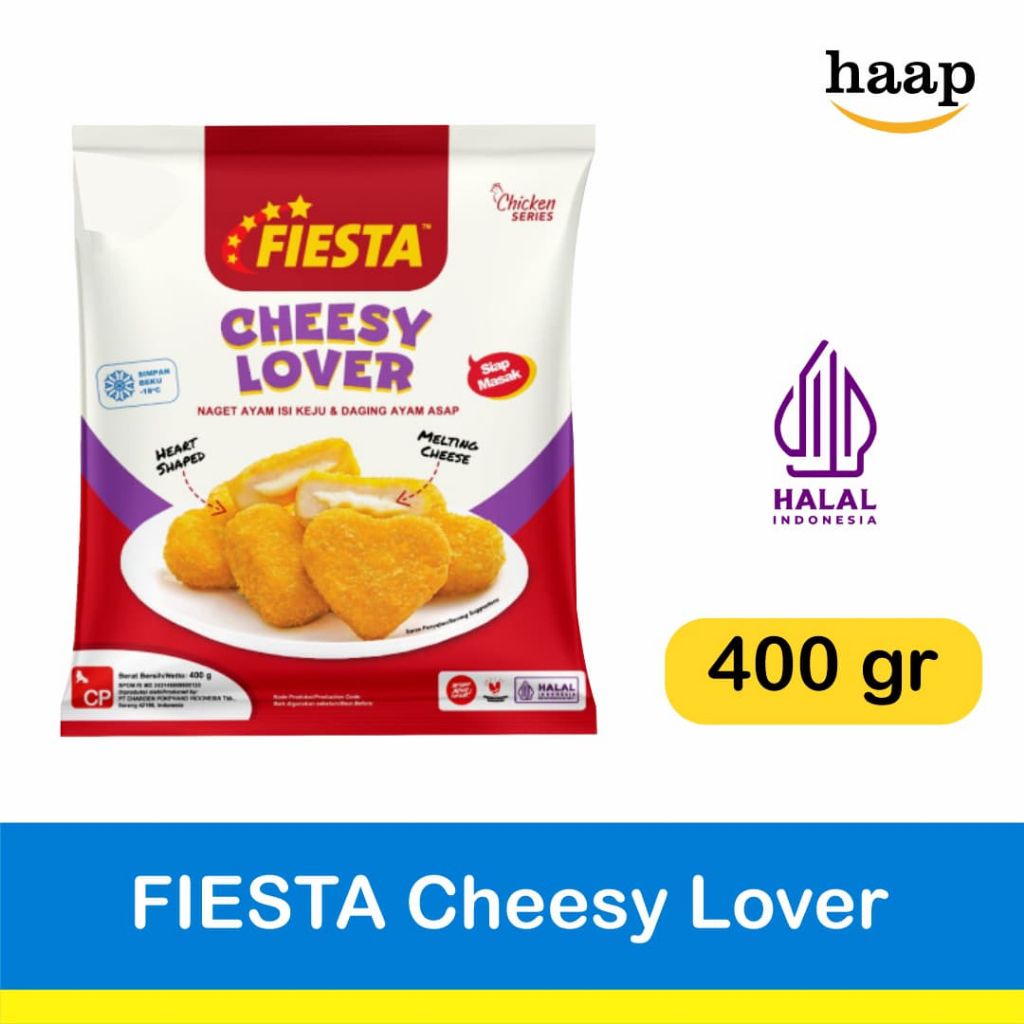 

Fiesta Cheesy Lover Nugget 400gr