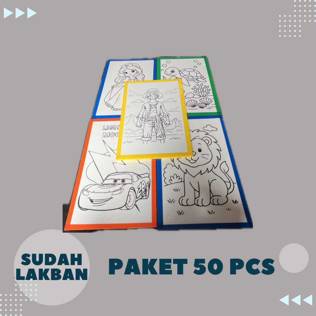 

Paket 50 Pcs | Styrofoam Lukis Sudah Lakban | Styrofoam 33x50