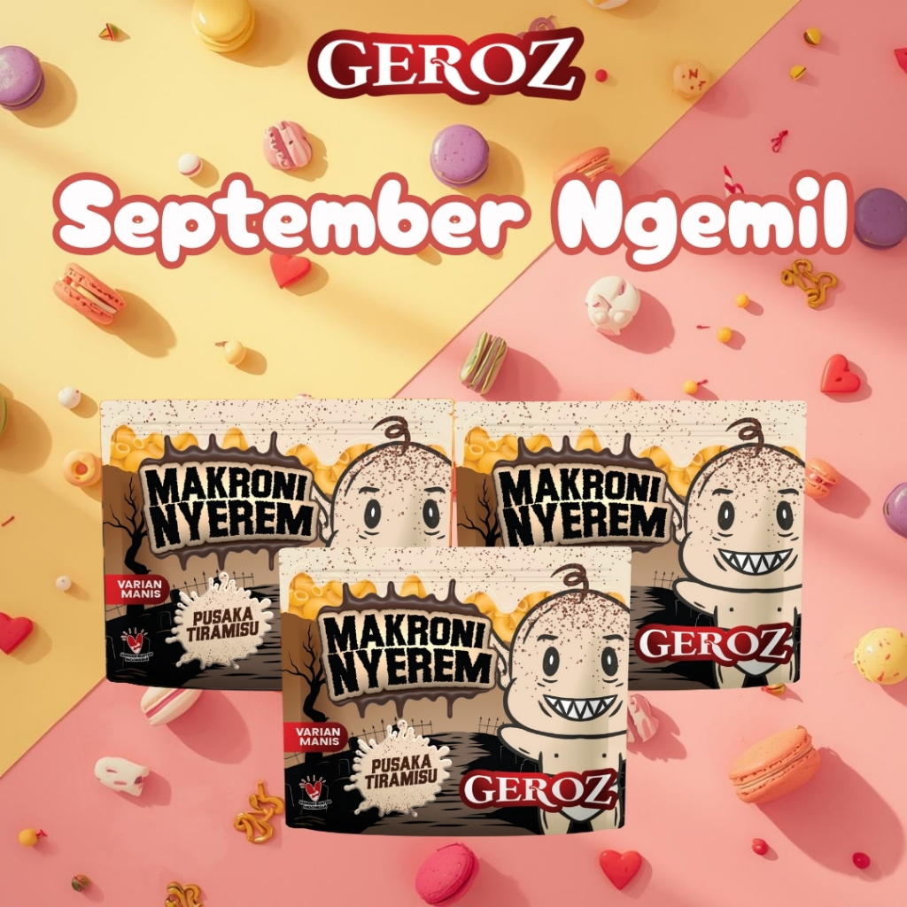 

Geroz - Varian Manis - Makroni Nyerem Rasa Tiramisu isi 3
