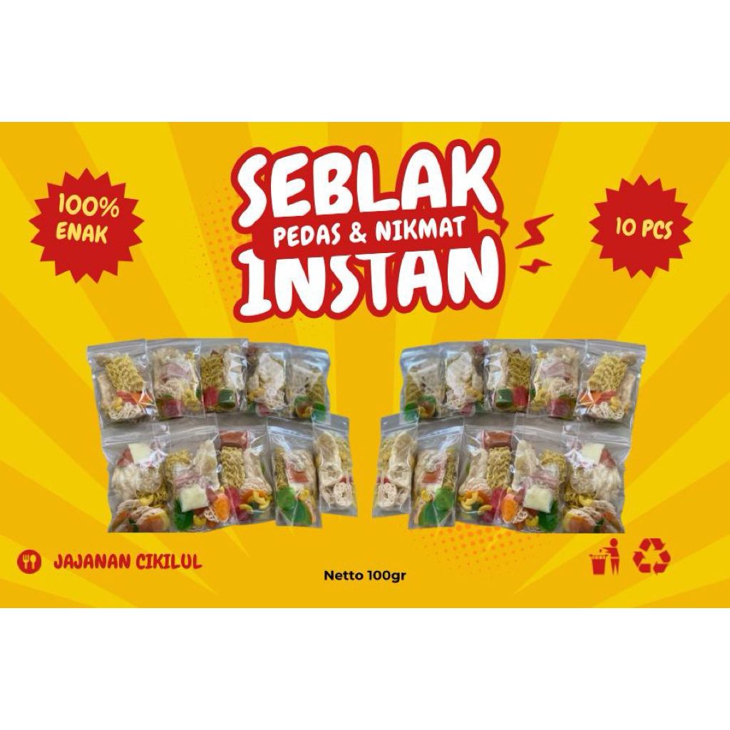 

seblak instan murah enak