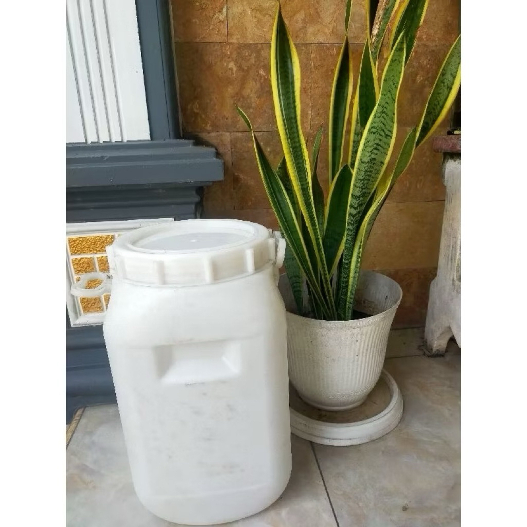 DRUM ember ukuran 30kg TANPA (TUTUP DALAM/TUTUP TIPIS)