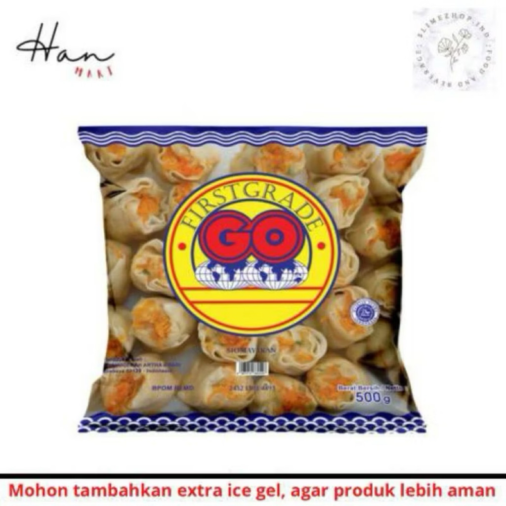 (Frozen Food Go) Dimsum Frozen Siomay Ikan 500gr