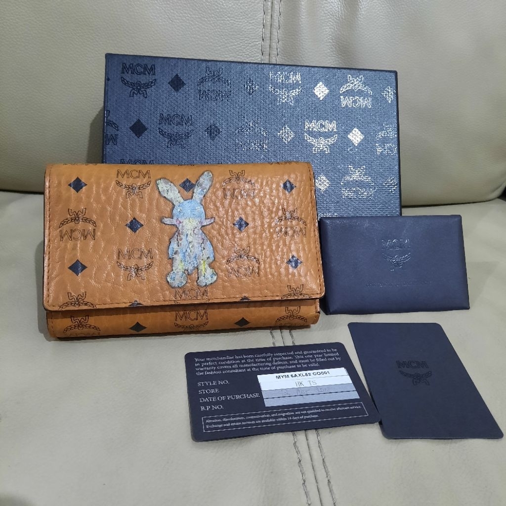 Preloved McM Medium Wallet