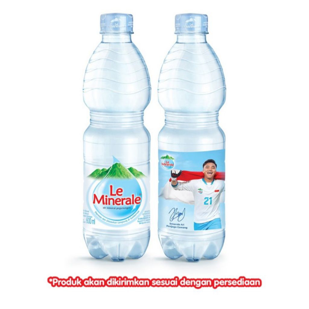 

Le Minerale Air Mineral Botol 600 ml