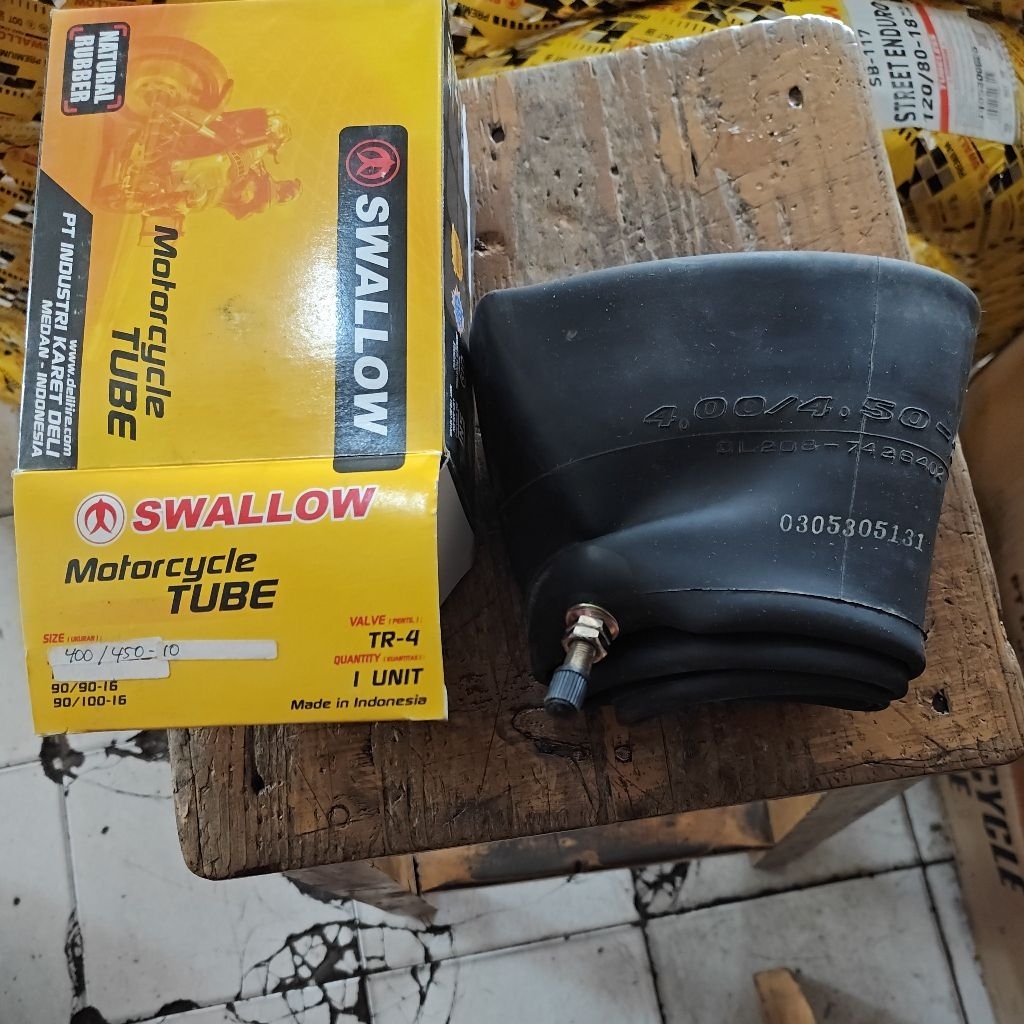 ban dalam swallow 120/90-10, 130/90-10, 400/450-10