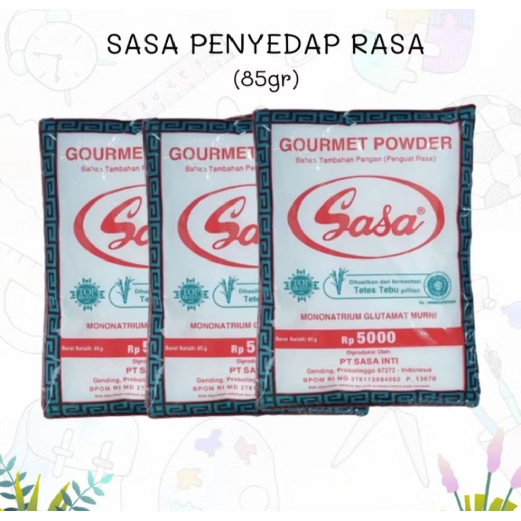 

Sasa Micin 85g Bundling 3pcs – Bumbu Penyedap Rasa