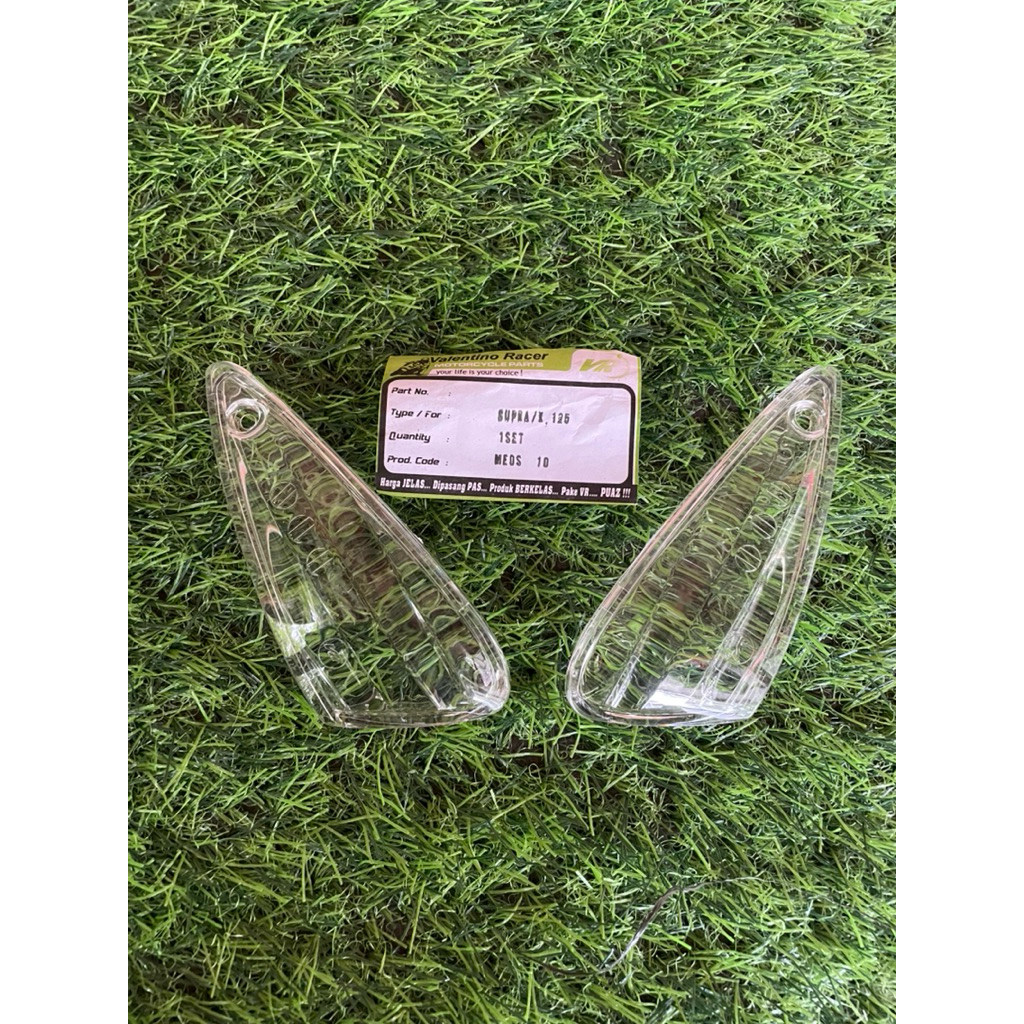 MIKA LAMPU SEIN DEPAN SUPRA X 125 / KACA LAMPU SEIN DEPAN SUPRA X 125 WIN