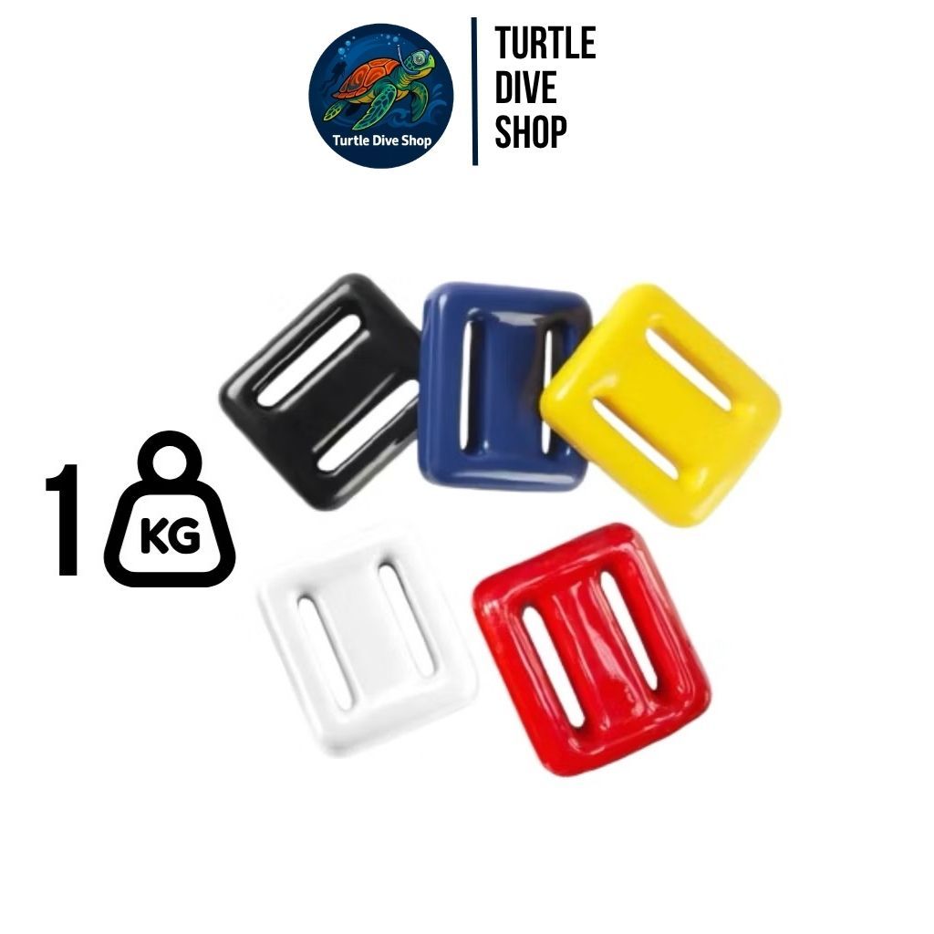 Weight Timah Pemberat 1 Kg pemberat diving pemberat freedive pemberat selam timah pemberat diving ti