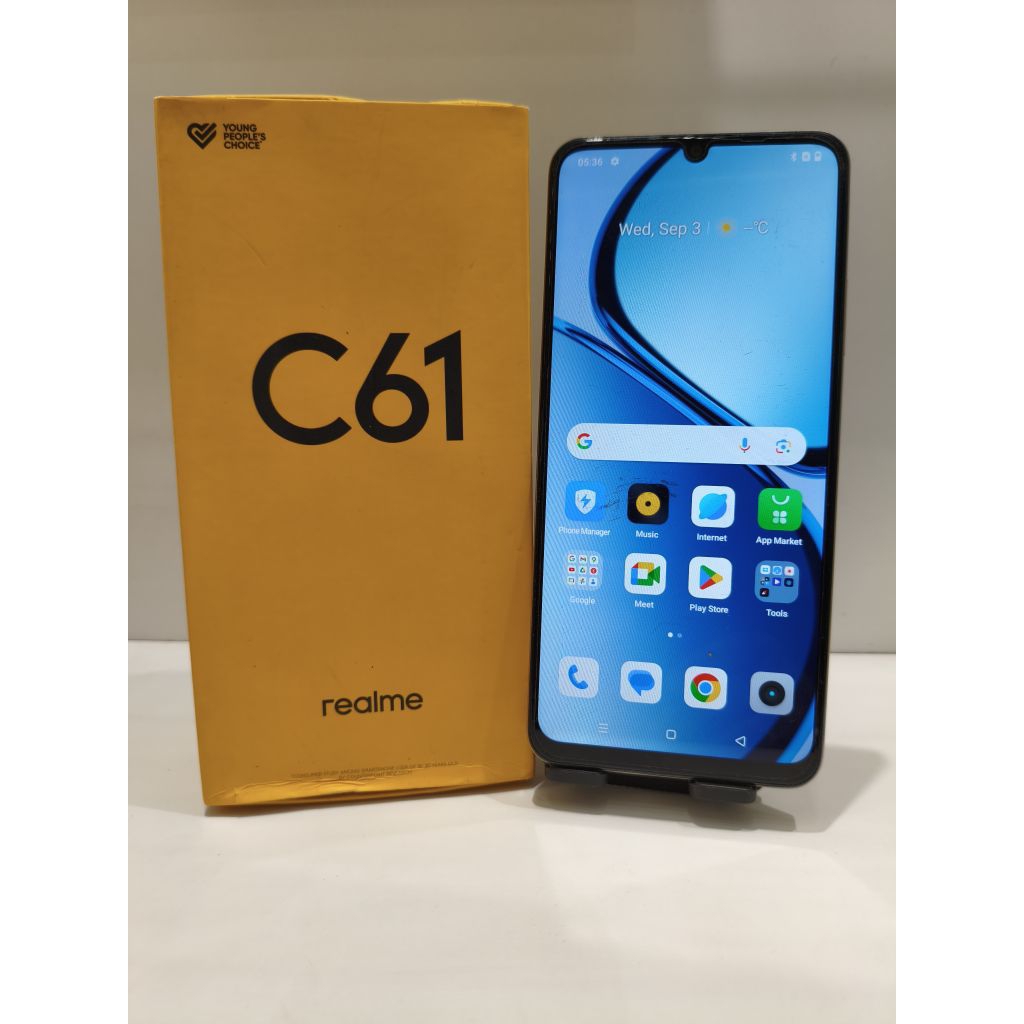 REALME C61 UNIT SECOND ORIGINAL BERGARANSI INDONESIA