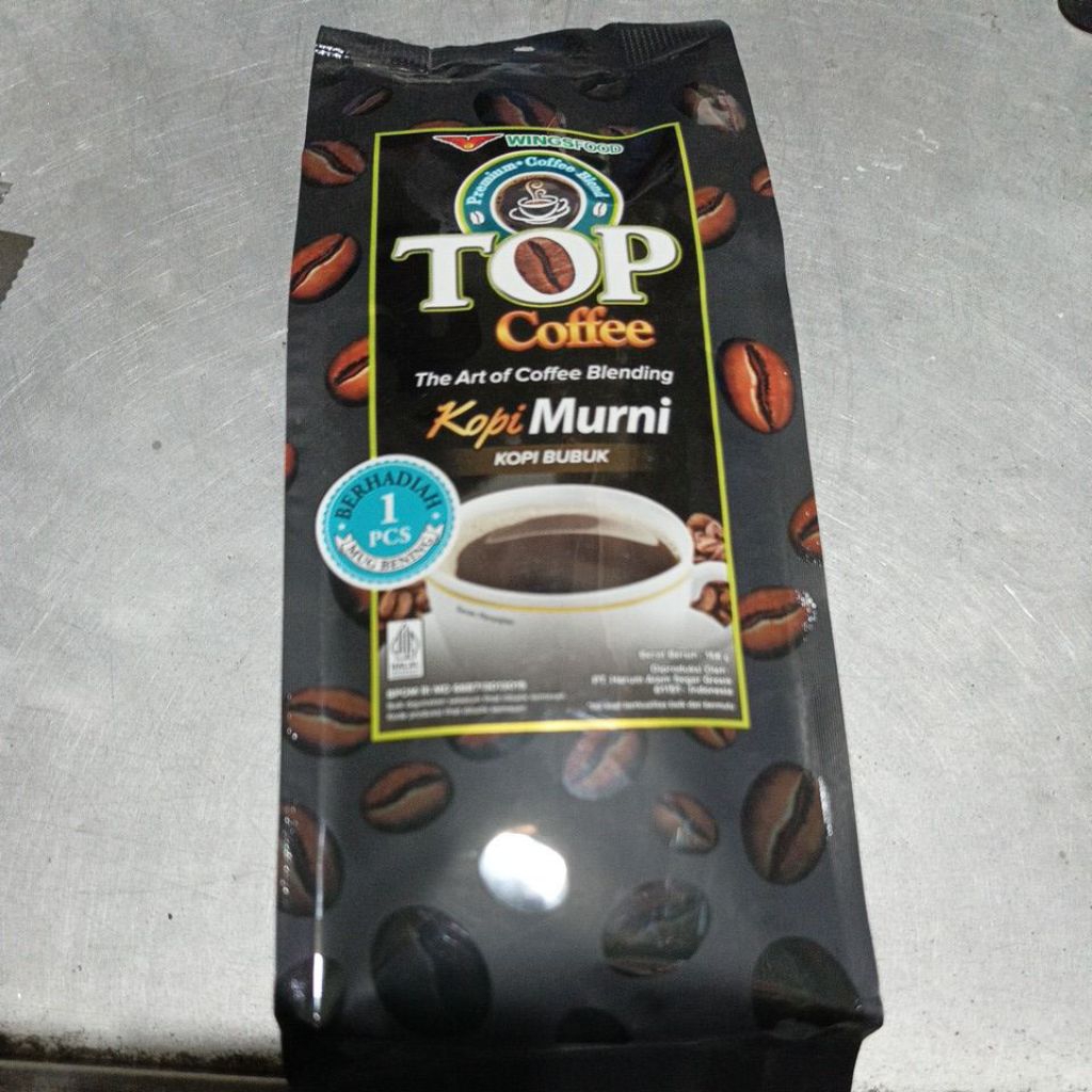 

Bubuk Top Kopi Murni 158g