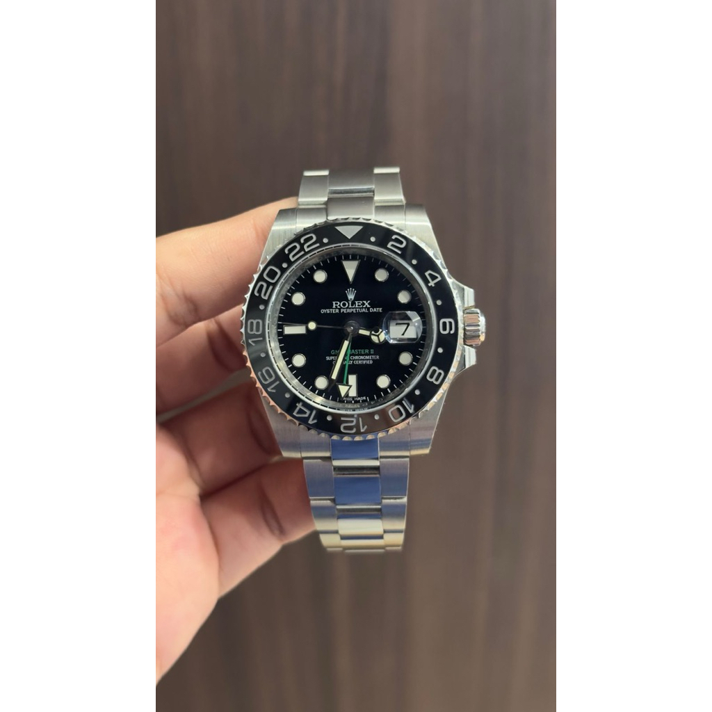 2ND RLX GMT Master II Black Panther by NOOB V11
