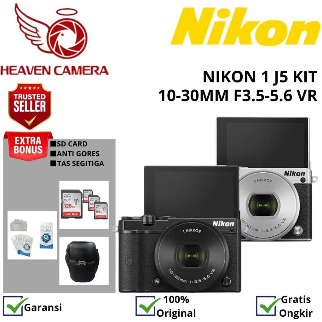 NIKON 1 J5 KIT 10-30MM / NIKON J5 KIT 10-30MM / NIKON J5 KIT 10-30MM MIRRORLESS