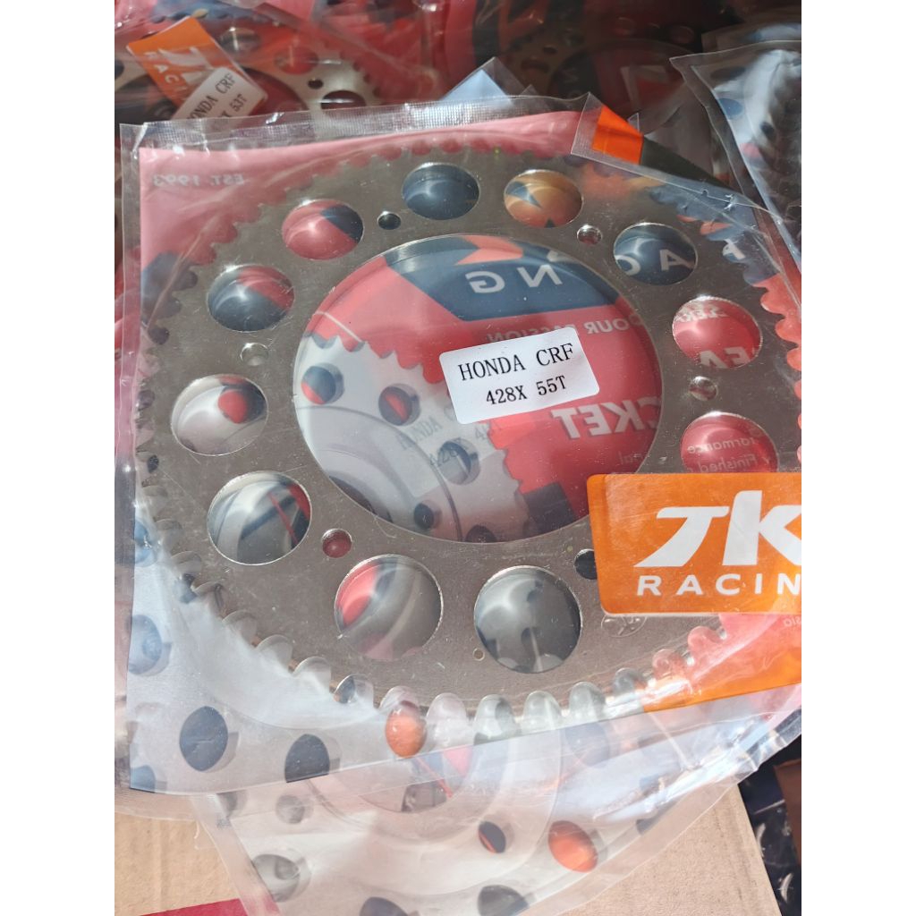 GIR TK CRF 150 L BELAKANG SILVER GIR CRF 150L TK RACING 428H