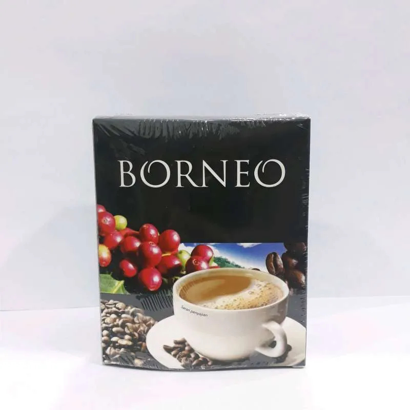

Kopi Borneo Asli Coffee Herbal Alami Minuman Penambah Meningkatkan Stamina 1 BOX isi 5 Pcs