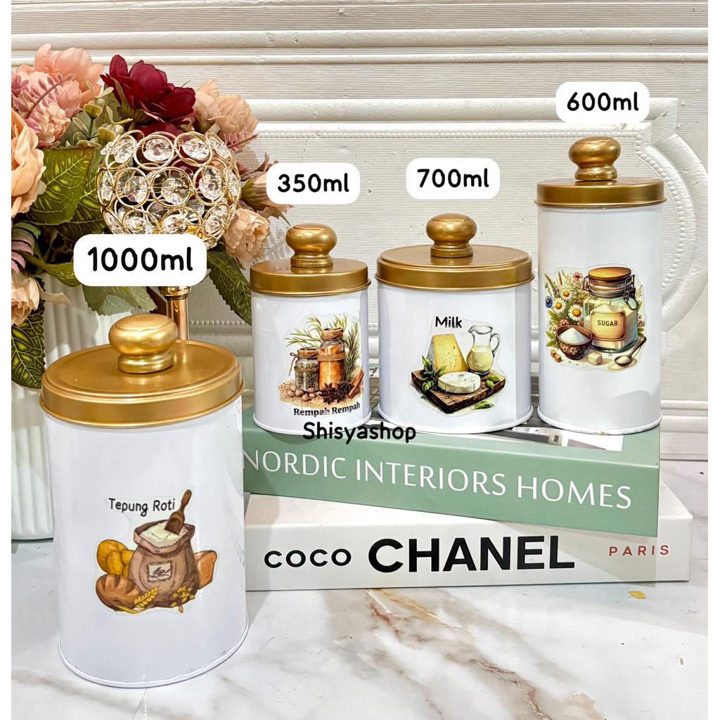 Toples Bumbu Dapur Aesthetic /Toples dapur unik /toples bumbu Custome ( BISA REQUEST GAMBAR DAN TULI