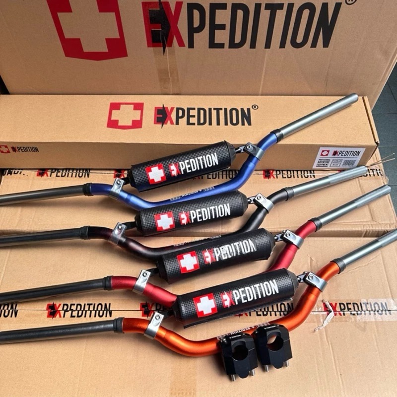 (COD) (100% ORIGINAL) Stang / Stir FATBAR EXPEDITION TWINWALL Set Barpad + Riser TRAIL UNIVERSAL BEB