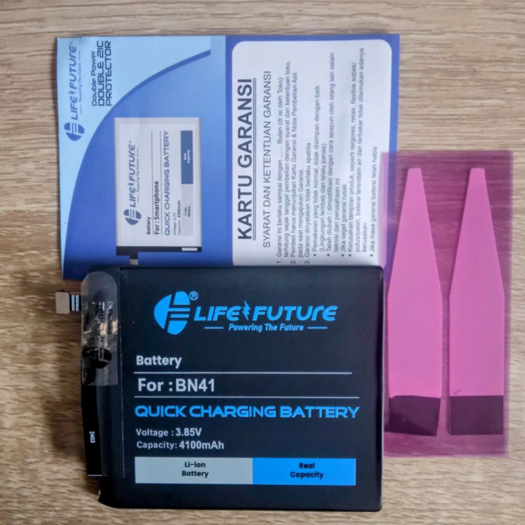 BATERAI REDMI NOTE 4 MEDIATEK BN-41 ORI LIFE FUTURE