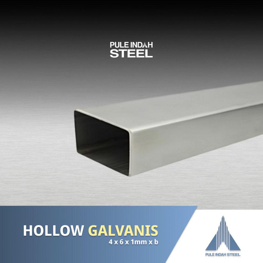 Hollow Galvanis 4x6x1mmxb | Holo