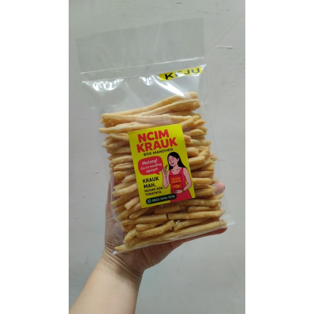 

Stik Renyah Ori - Keju - Seledri khas Malang NCIM KRAUK