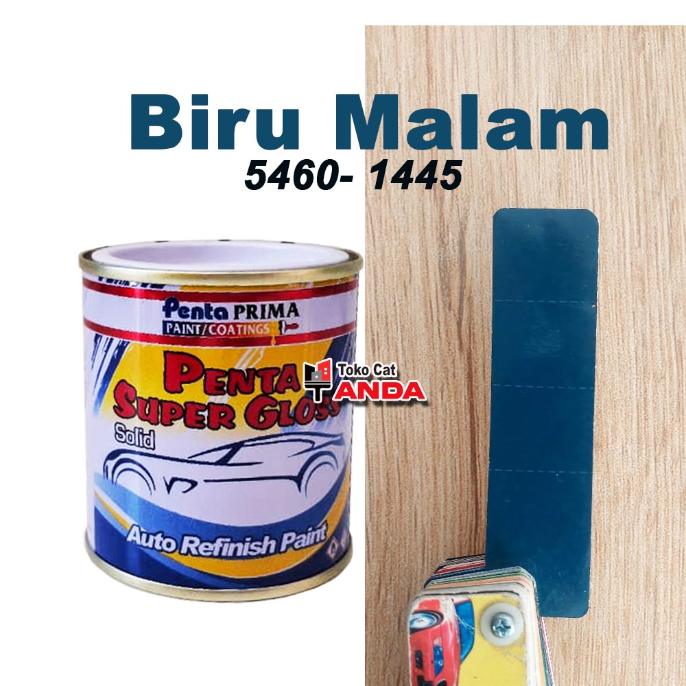 Cat Penta Biru malam - Penta Super gloss Biru Tua solid