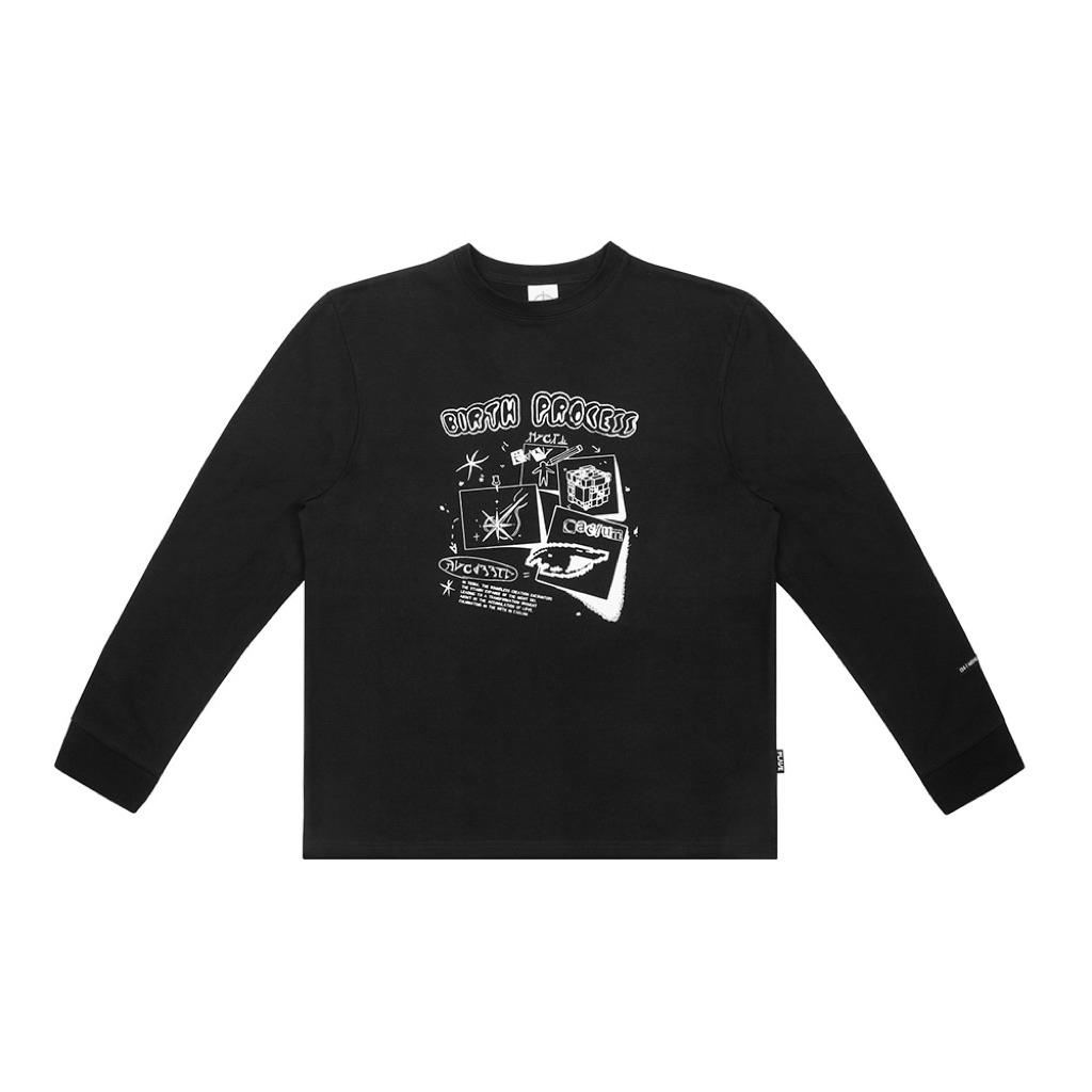 [PO] PLAVE W4L CREWNECK T-SHIRT BLACK OUTFIT KAOS HITAM OFFICIAL YEJUN NOAH BAMBY EUNHO HAMIN WAY FO