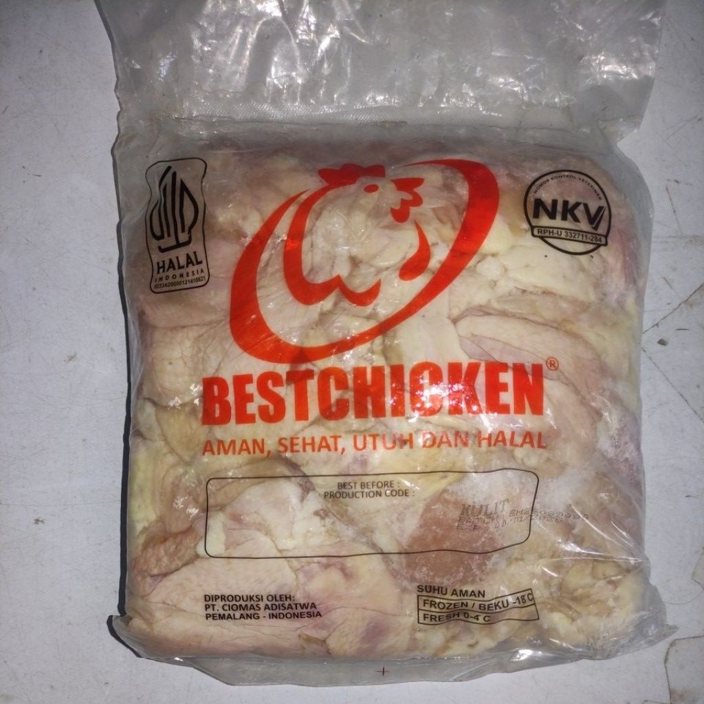 

BEST CHICKEN Kulit Ayam Kemasan 2kg