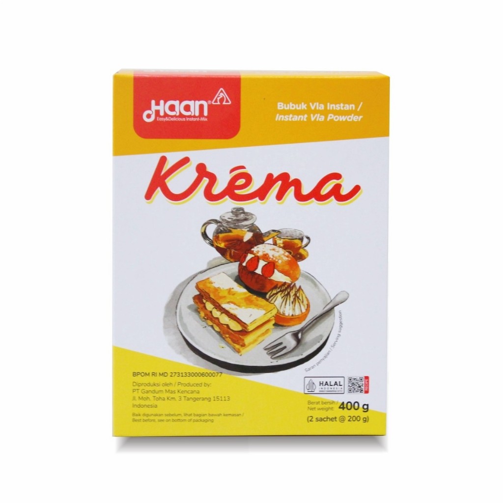 

[oddsolshop] pekanbaru/Haan Krema 400 gr
