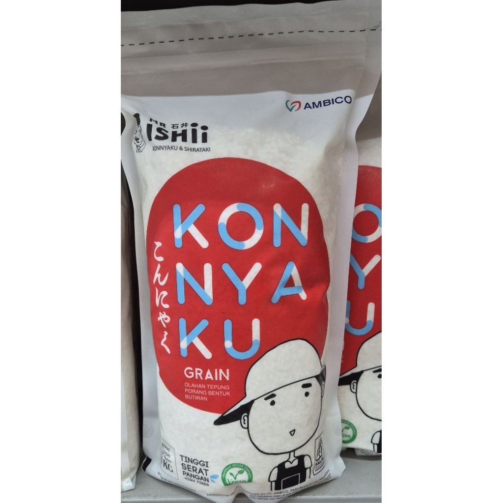 

Beras Premium Porang MR. ISHII KON NYA KU High Quality Porang Rice 1kg - HK-PC
