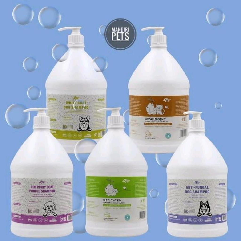 Orgo Dog Shampoo Anjing 3.8L - Shampoo Anjing Poodle - Shampoo Anjing Anti Fungal Jamur