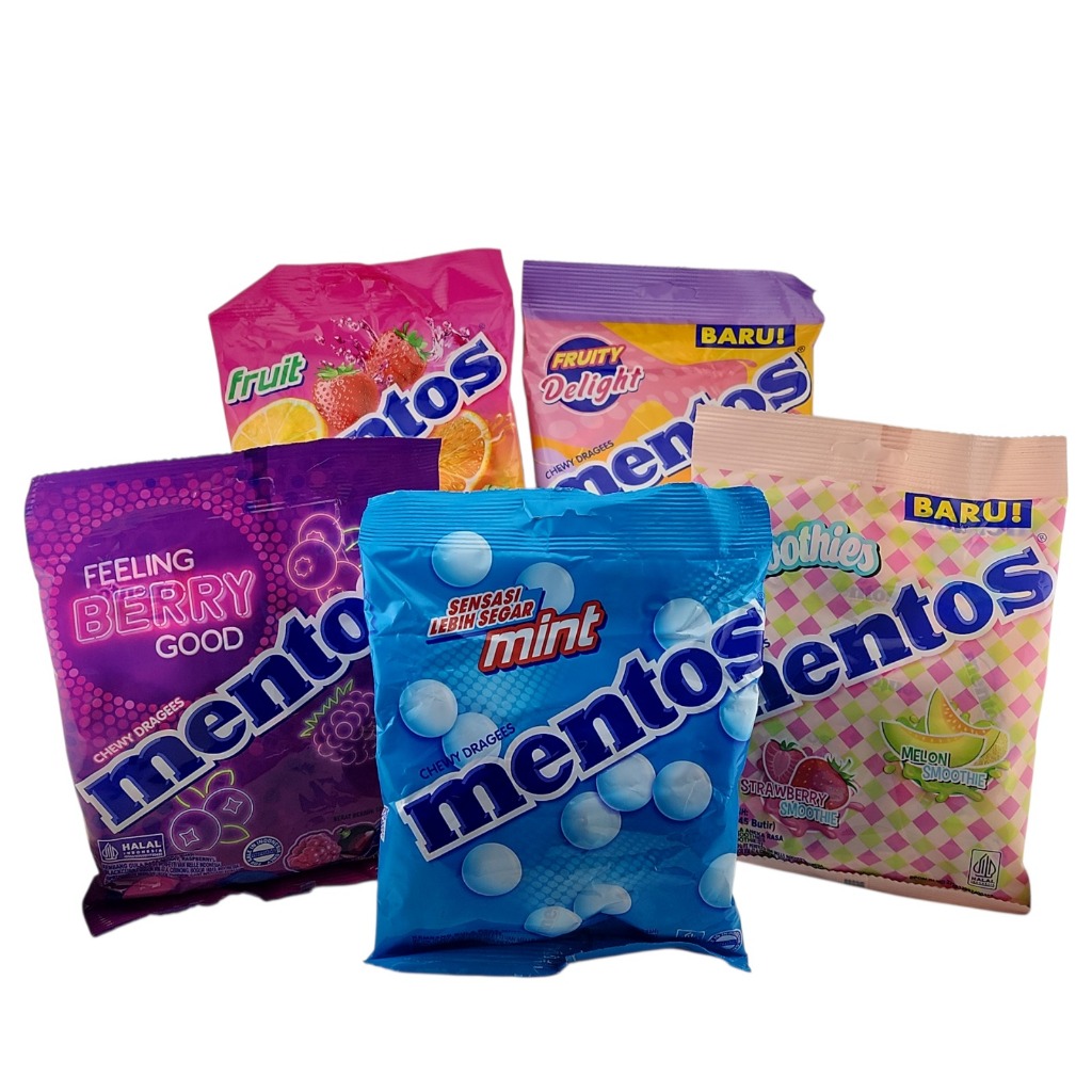 

Mentos Permen Mint Zak - Netto 135 gr.