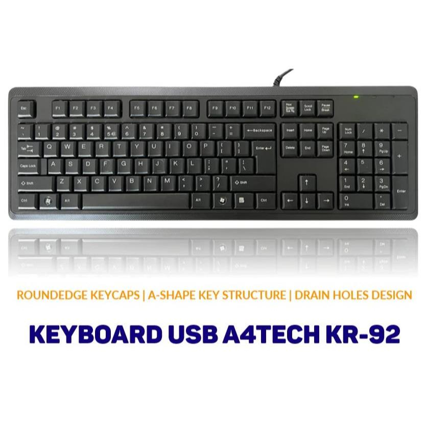 KEYBOARD A4TECH KR-92 USB KABEL