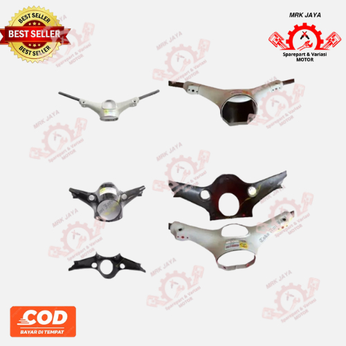 Stang Setang Motor Honda C70 Batok c70 set stir Atas Bawah Tebal Murah / Stang Stir Batok C70 set