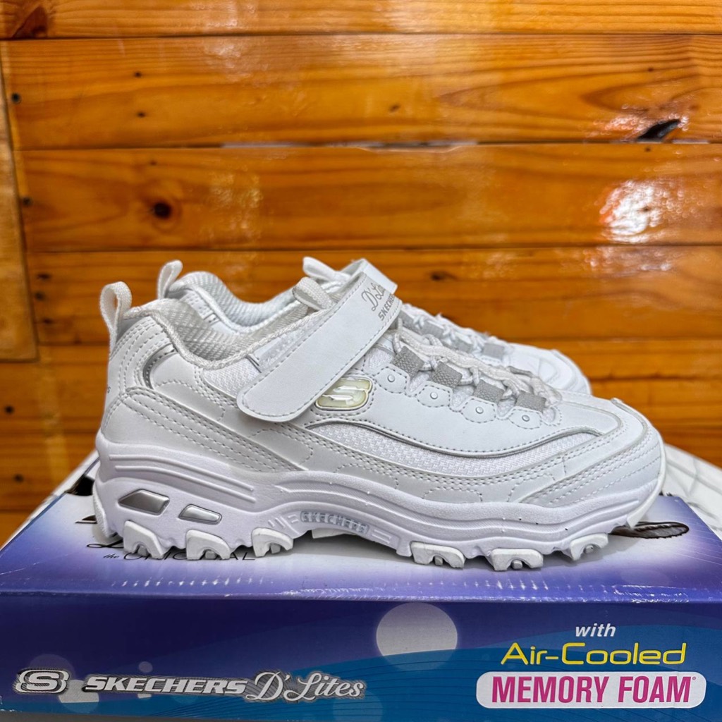 ONLY SIZE 34 EXDISPLAY KOTOR SEPATU SKECHERS KIDS ANAK-ANAK PEREMPUAN SKECHERS DLITES COLOR MAYHEM 3