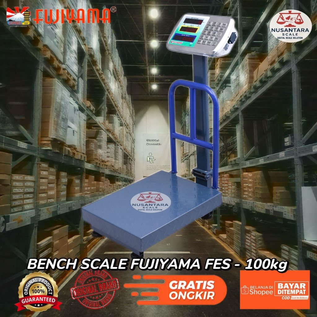 Timbangan Duduk Digital FUJIYAMA 100KG (FES-100) / Timbangan DIgital Duduk FUJIYAMA Untuk Barang MAX